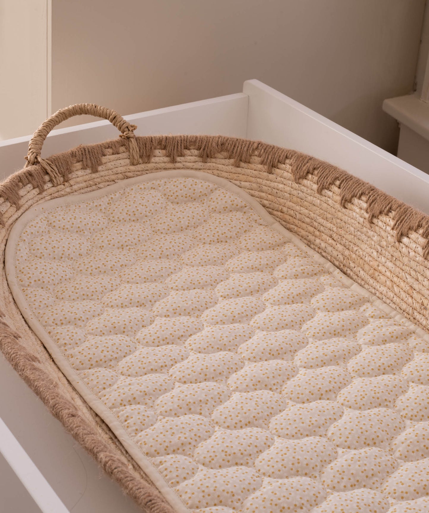 Changing Basket Cotton Liner - Wild Chamomile