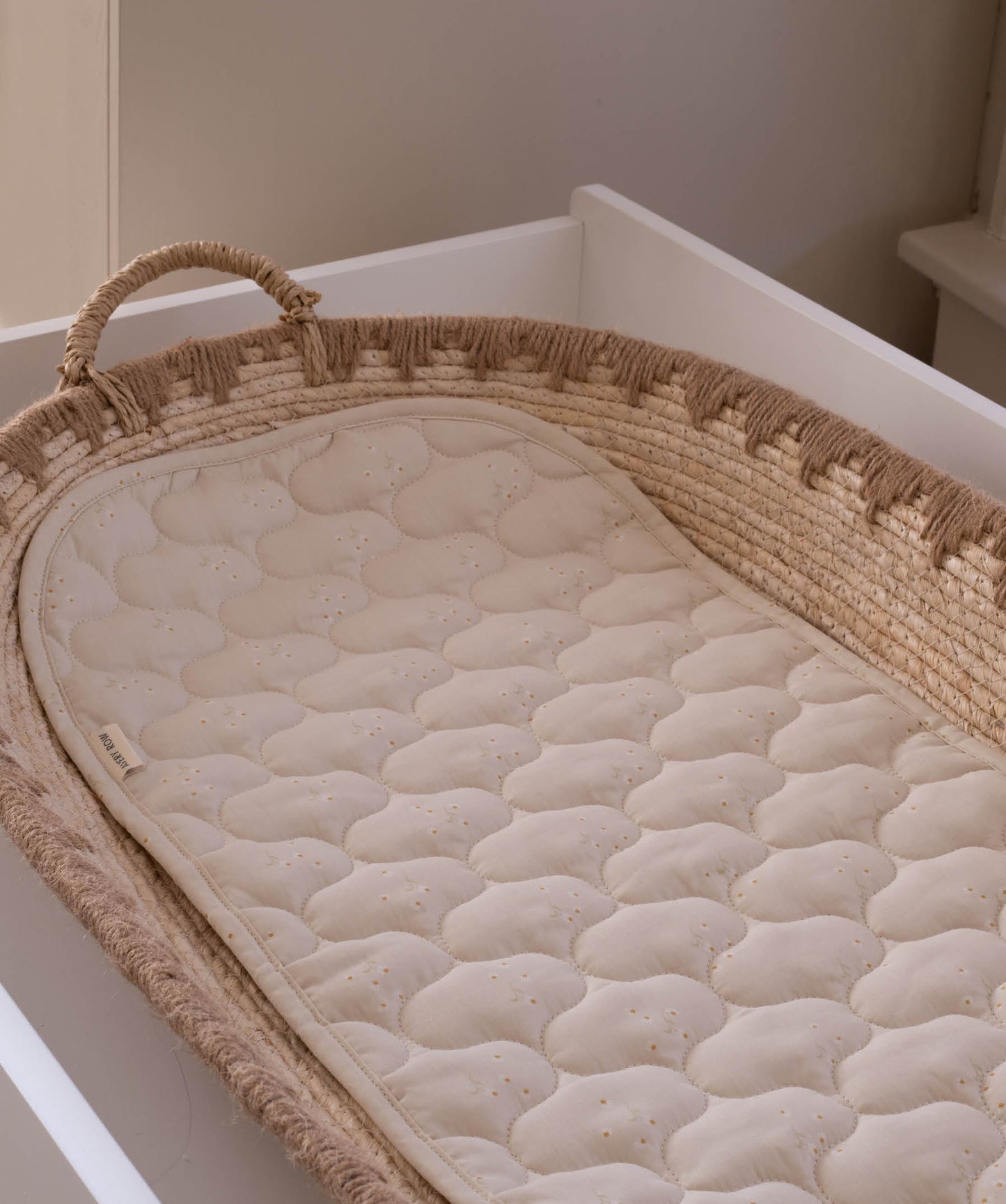 Changing Basket Cotton Liner - Wild Chamomile