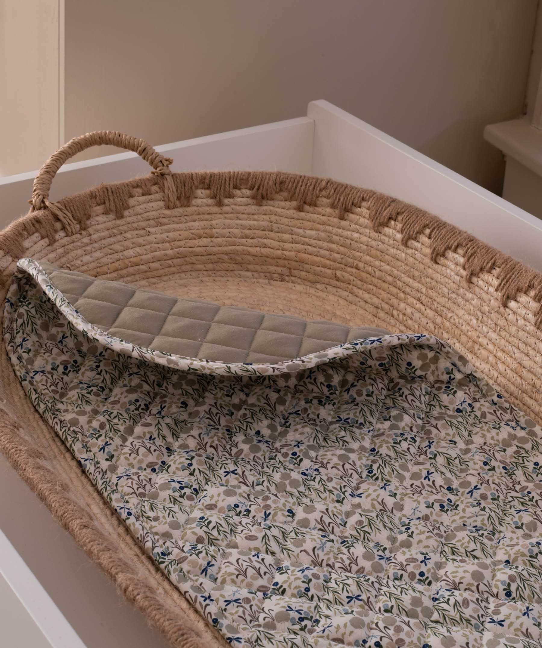 Changing Basket Cotton Liner - Riverbank