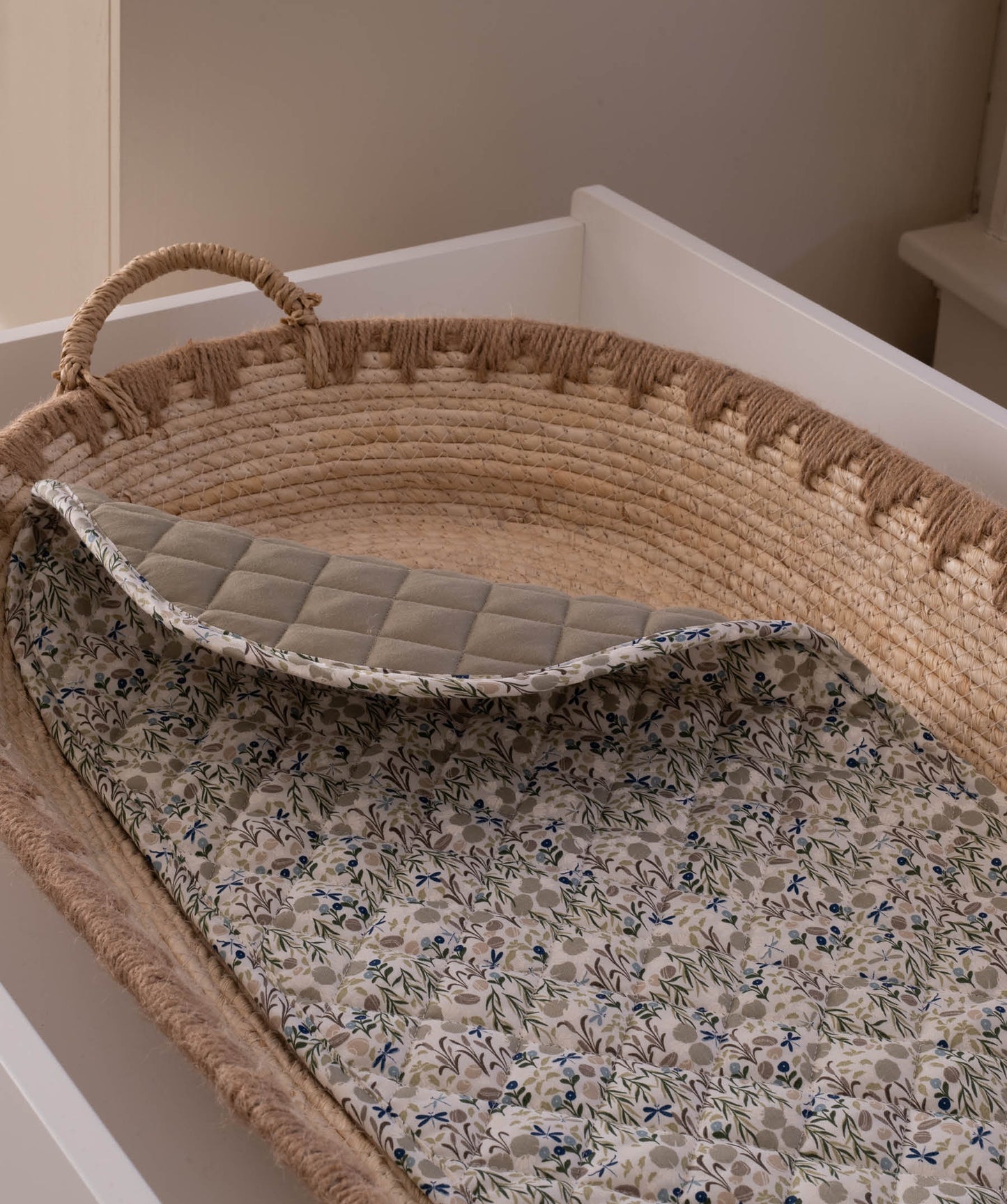 Changing Basket Cotton Liner - Riverbank