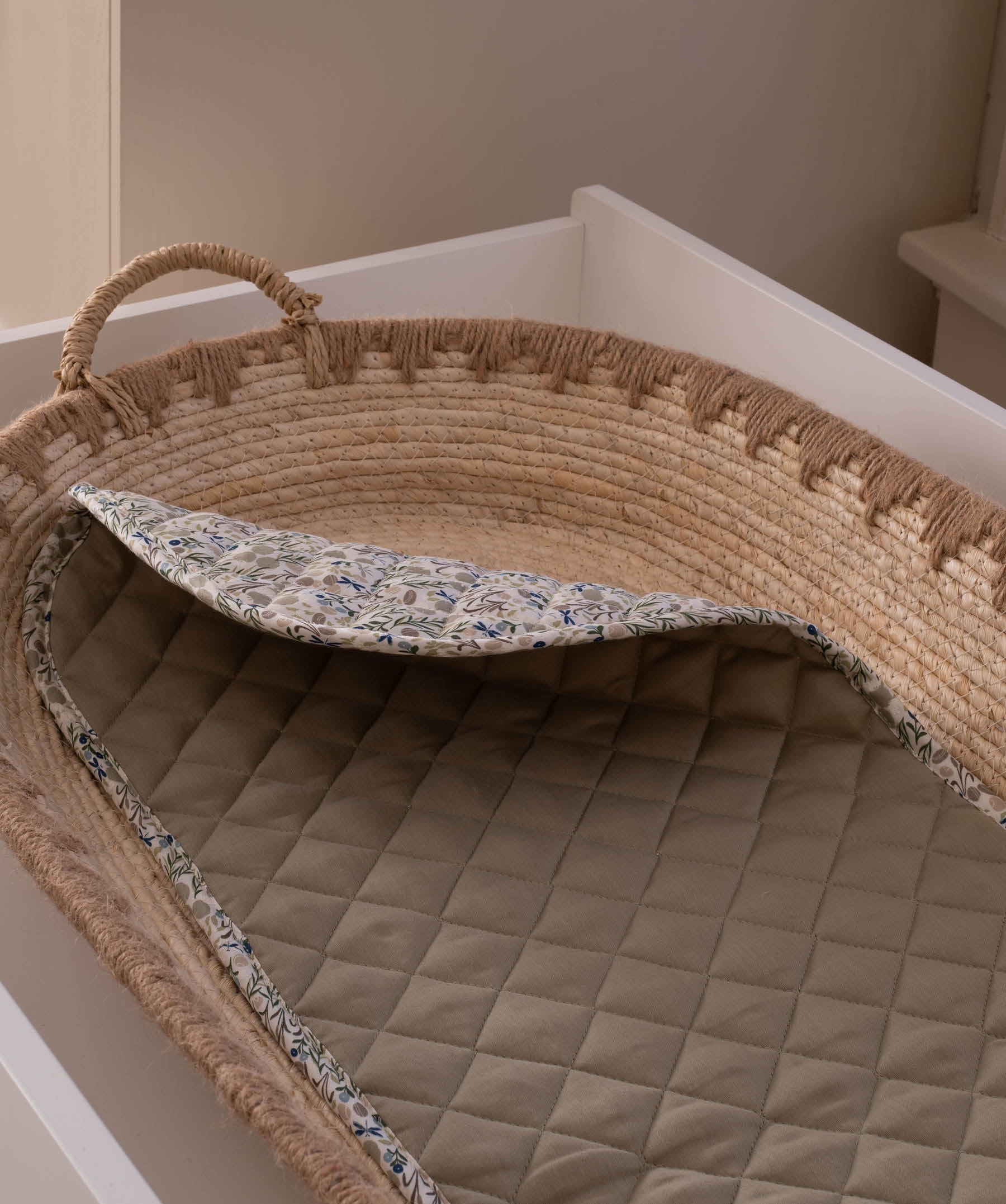Changing Basket Cotton Liner - Riverbank