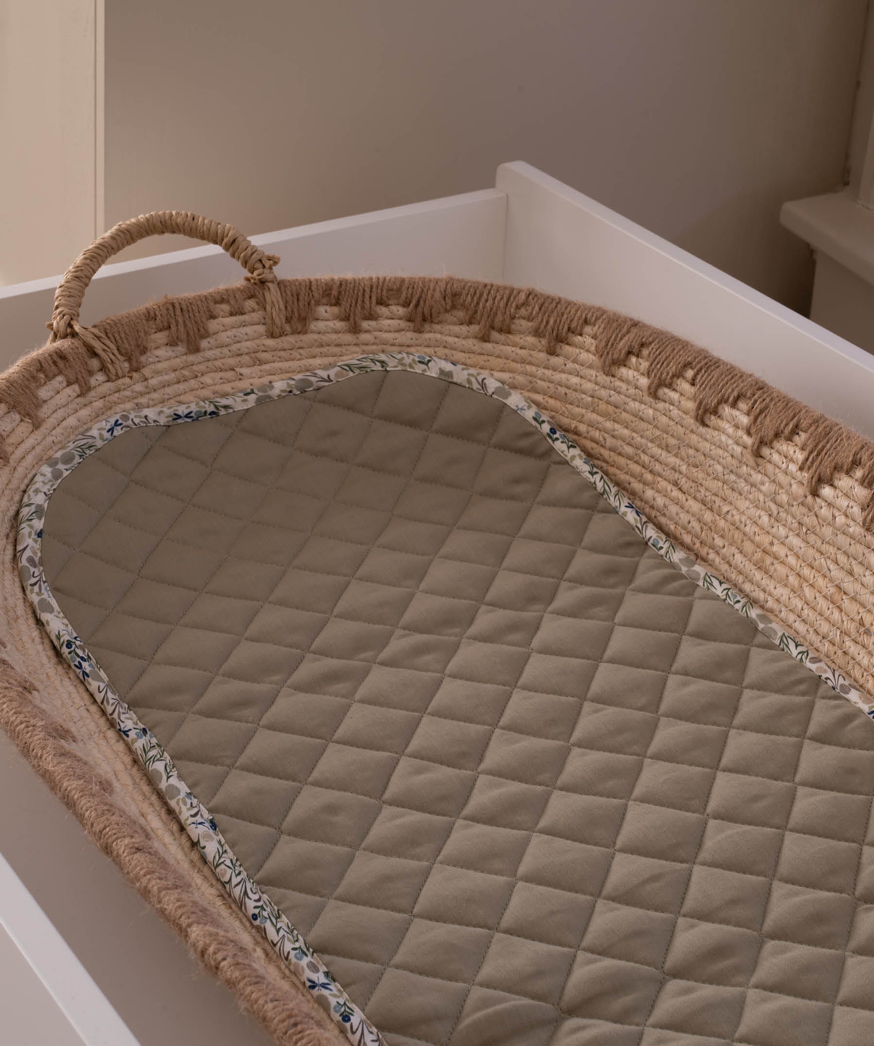 Changing Basket Cotton Liner - Riverbank