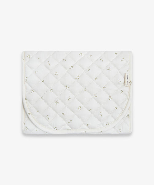 Changing Basket Cotton Liner - Nettle Scatter
