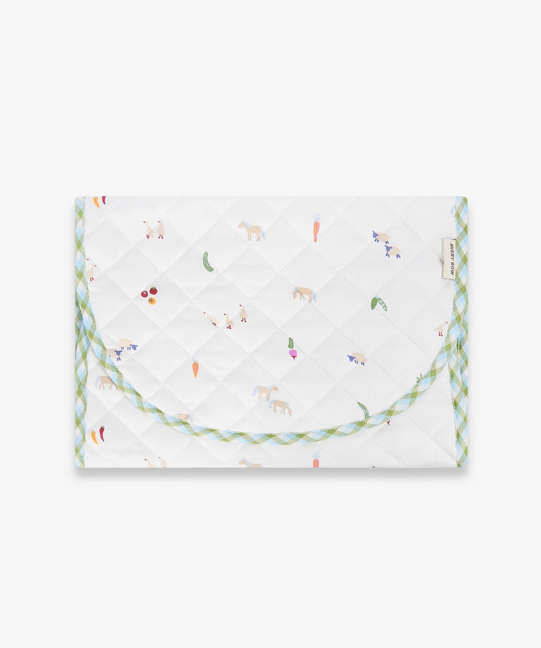 Changing Basket Cotton Liner - Little Farm