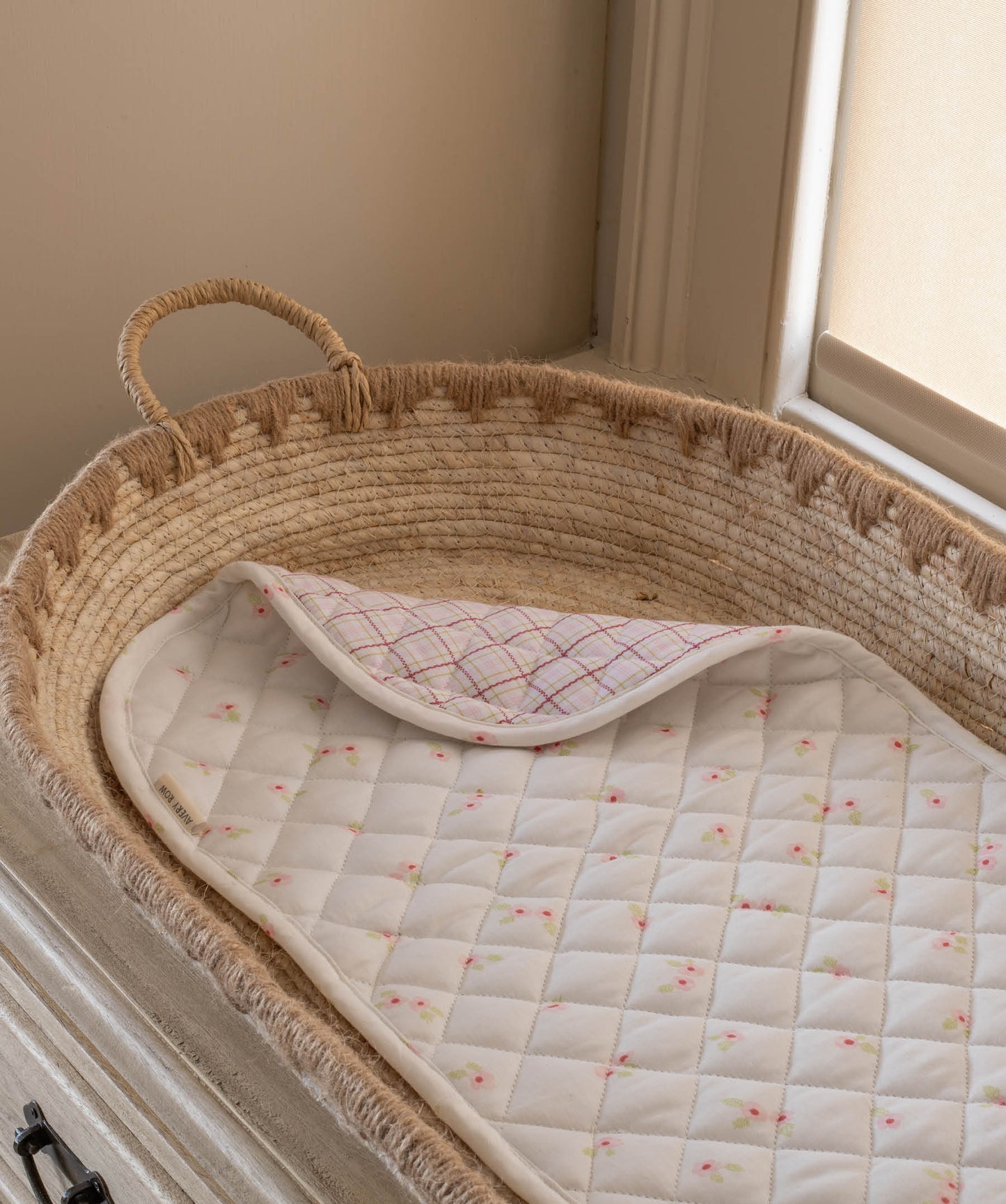 Changing Basket Cotton Liner - Anemone