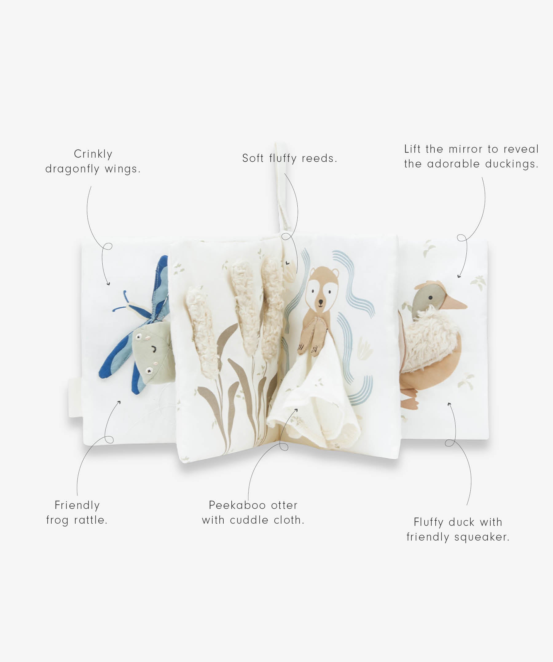 Baby Fabric Book - Tales of the Riverbank