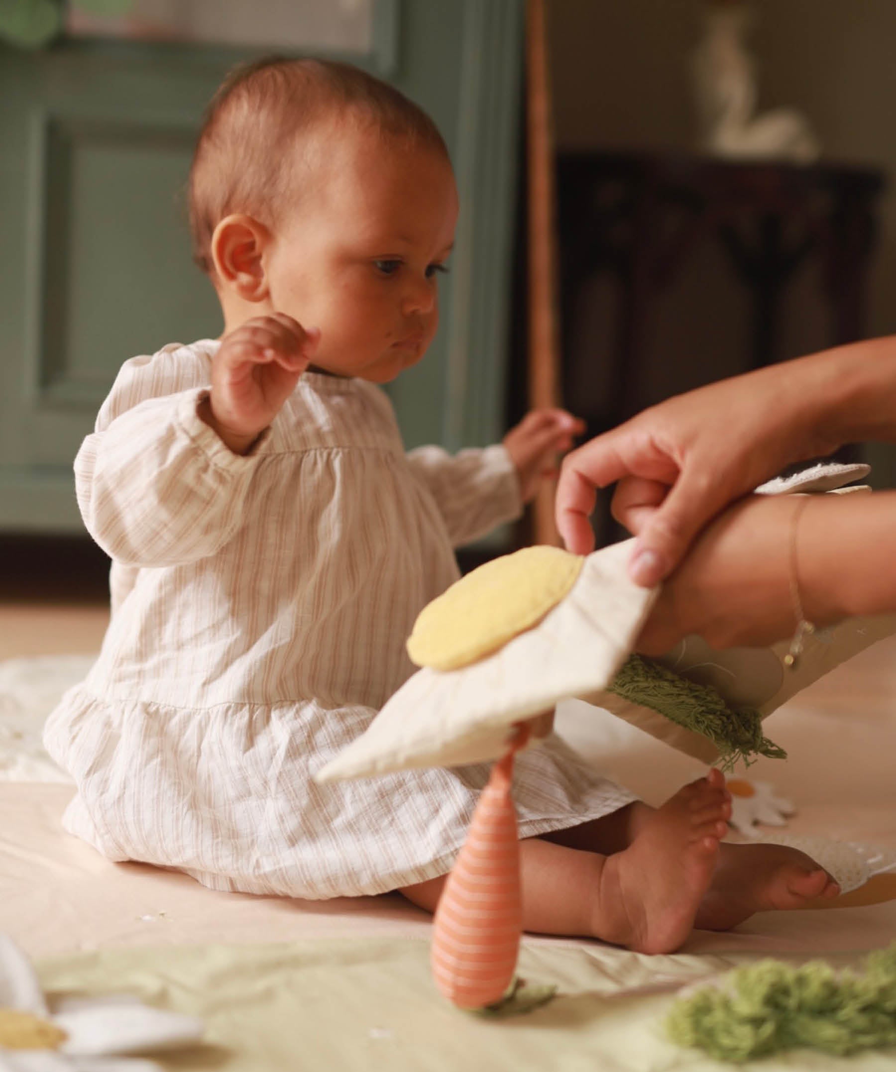 Baby Fabric Book- Bunny Tales