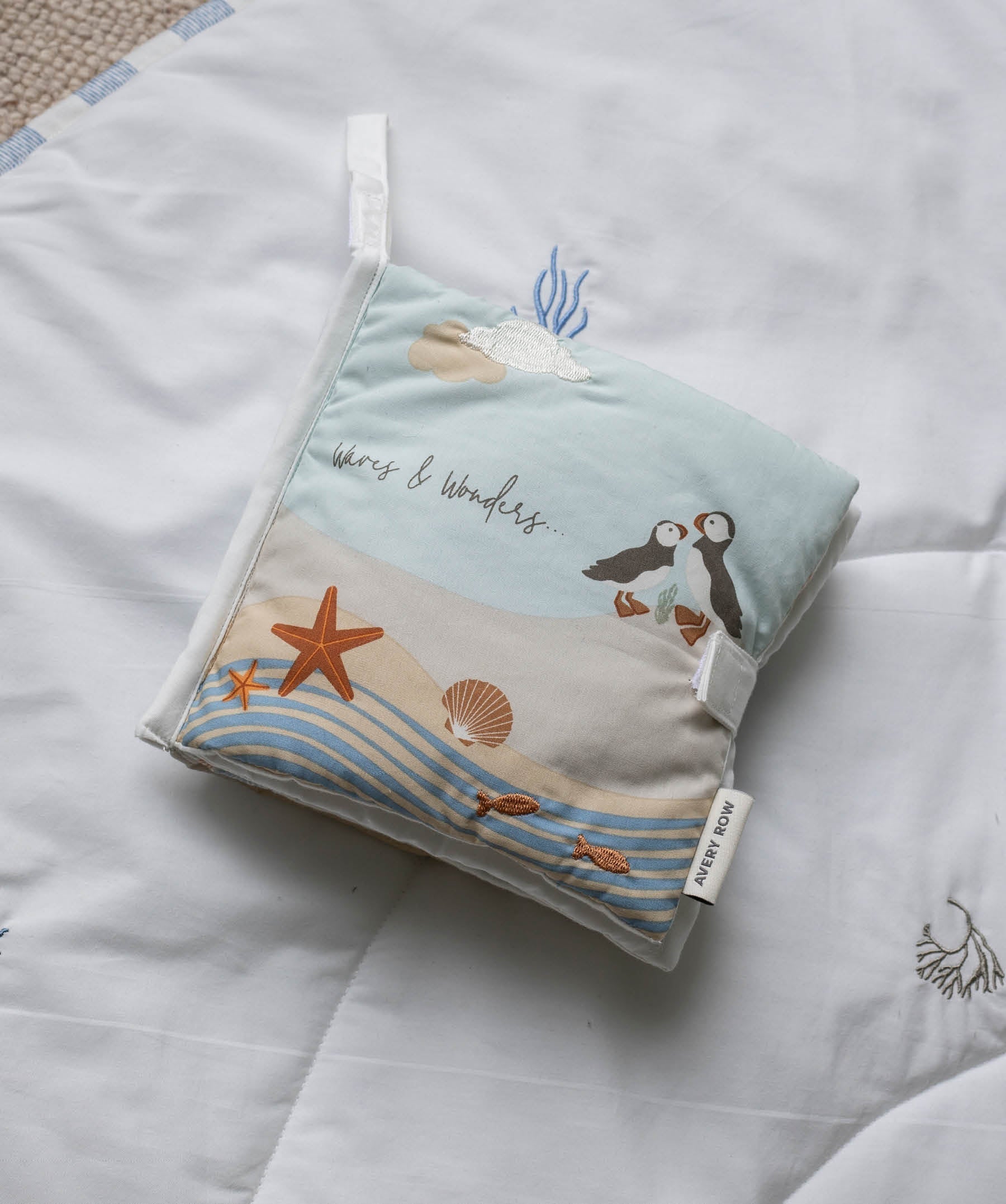 Baby Fabric Book - Coastline