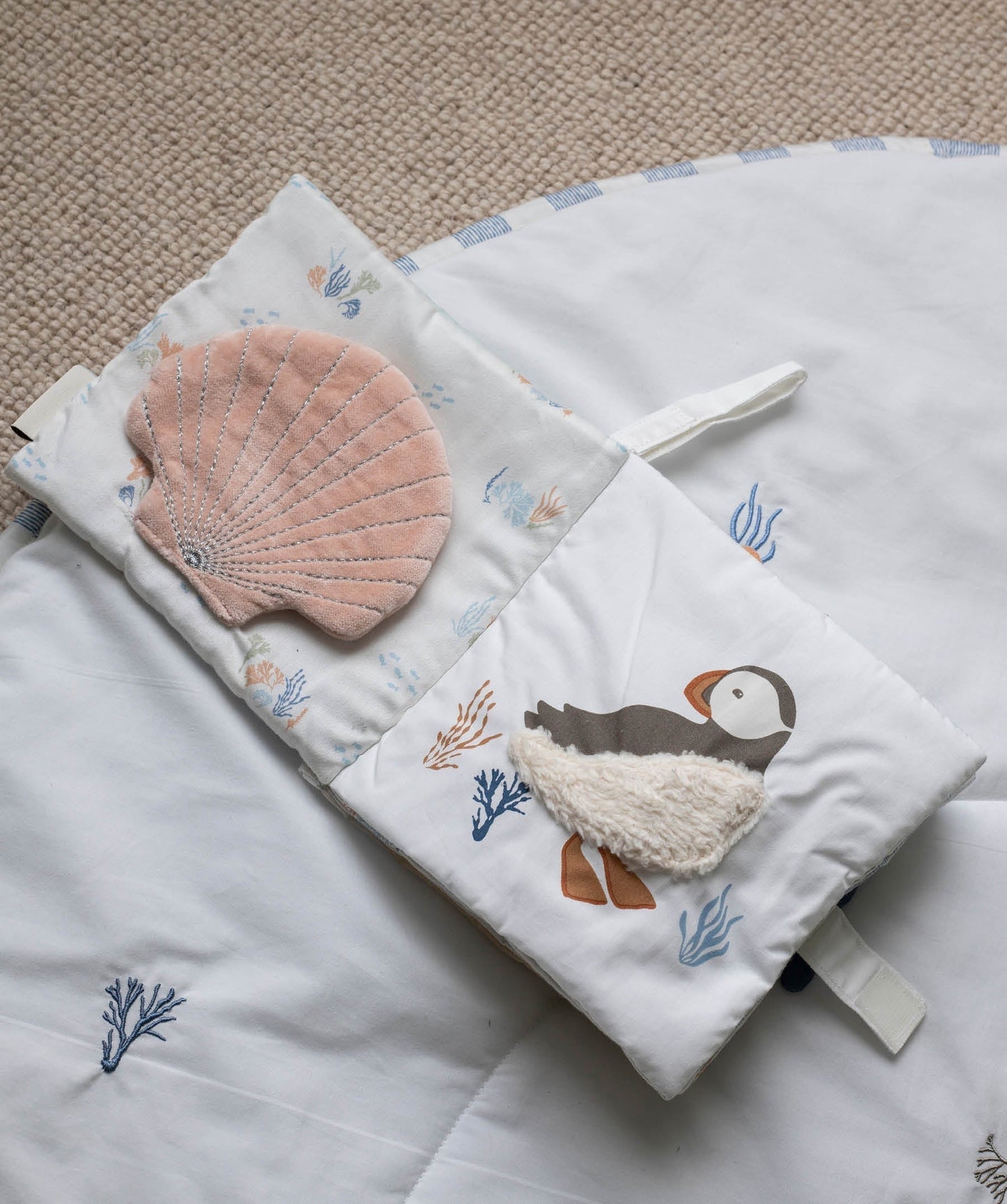 Baby Fabric Book - Coastline