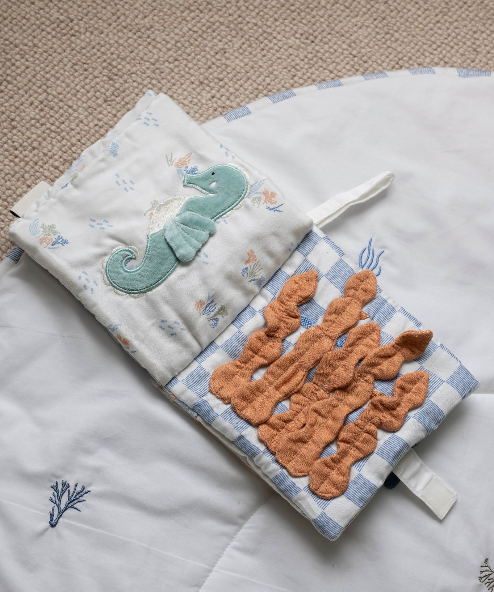 Baby Fabric Book - Coastline