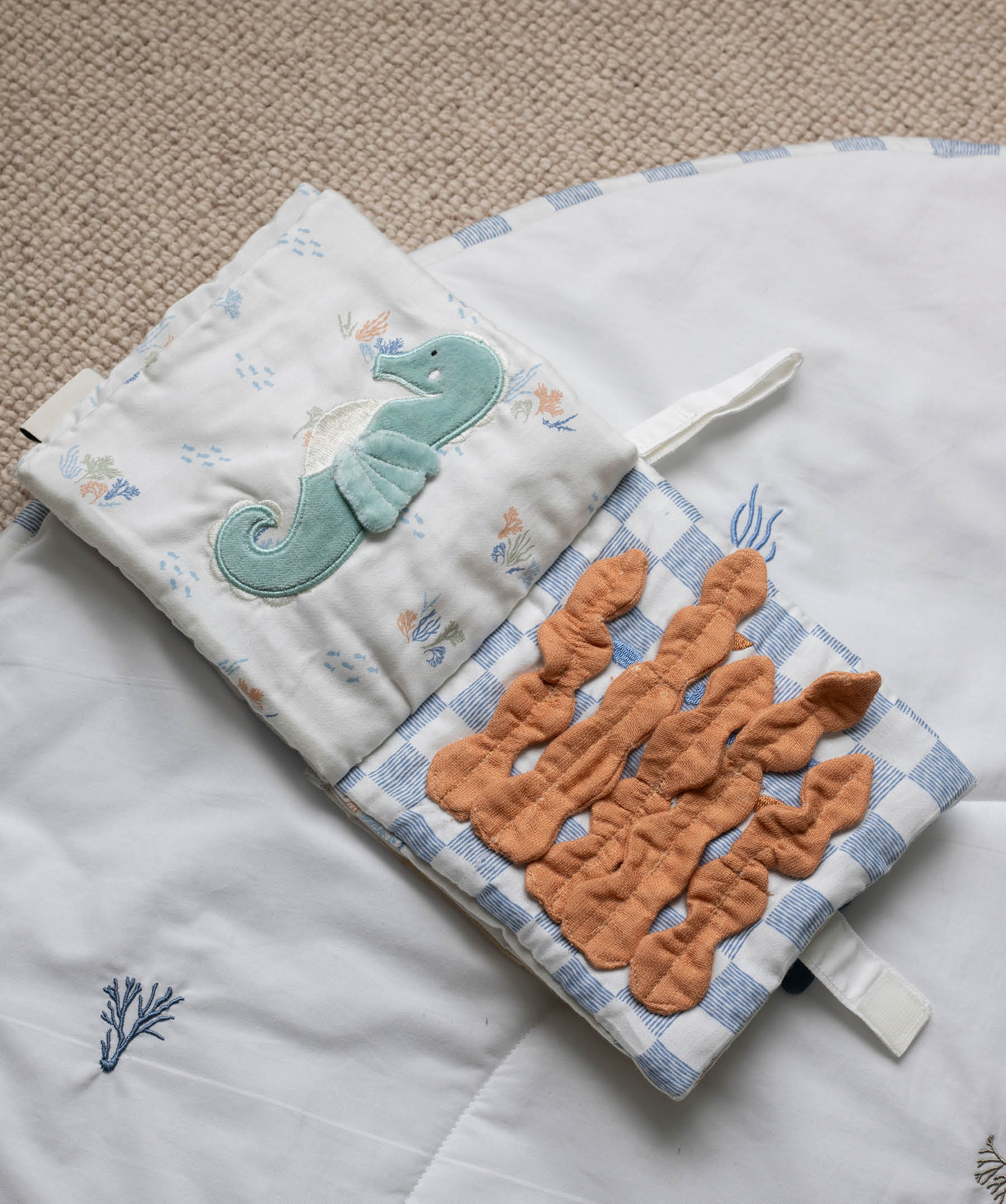 Baby Fabric Book - Coastline