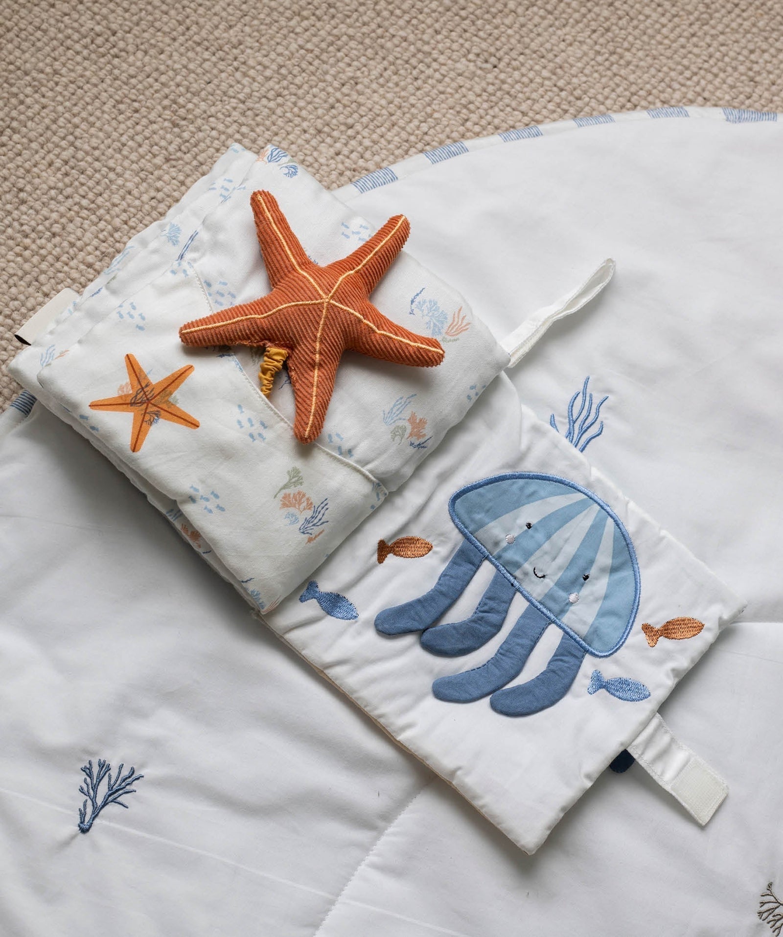 Baby Fabric Book - Coastline
