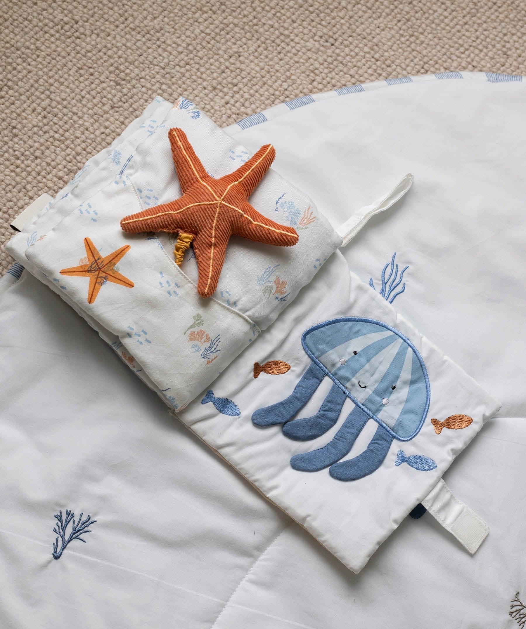 Baby Fabric Book - Coastline