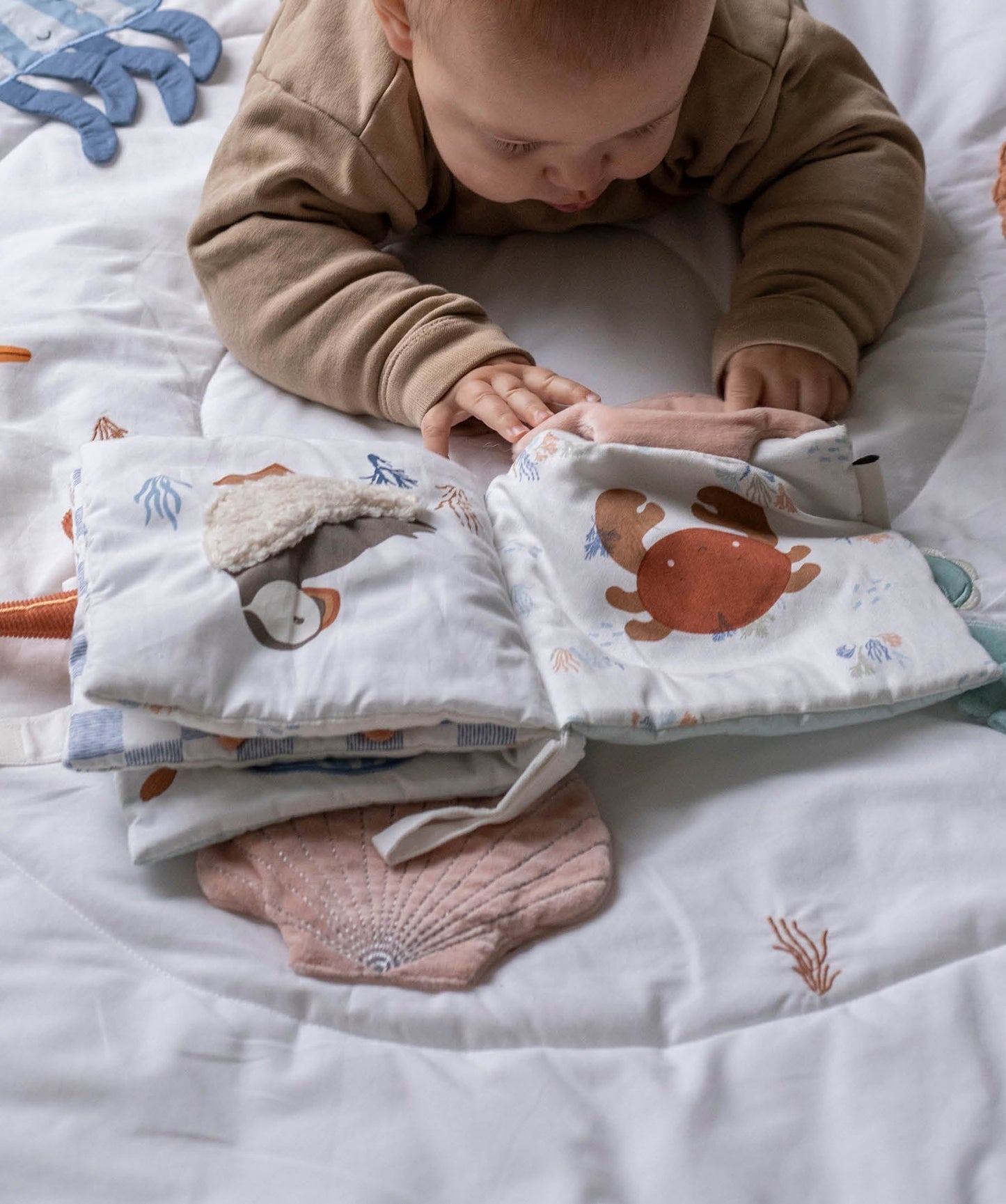 Baby Fabric Book - Coastline