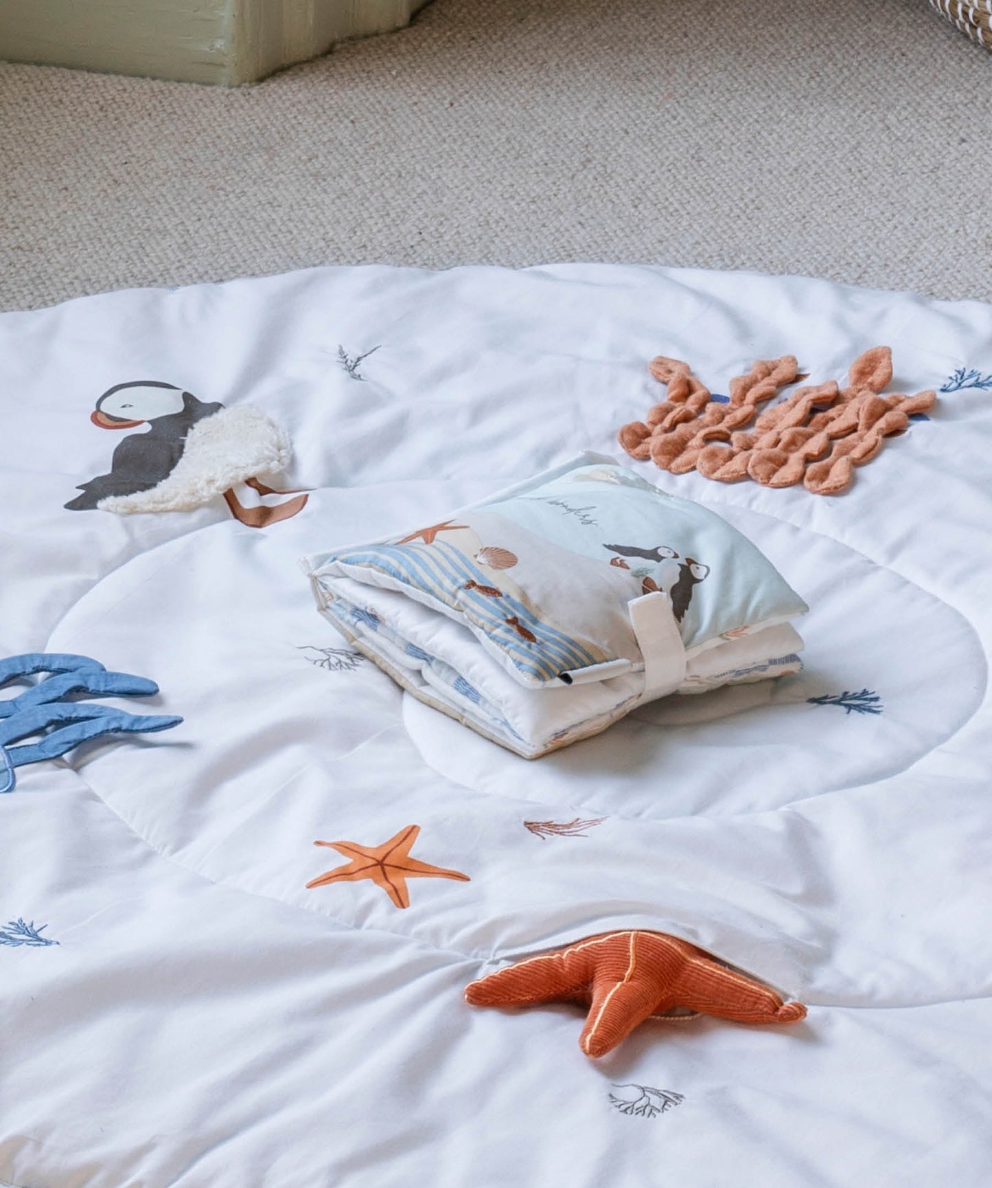 Baby Fabric Book - Coastline