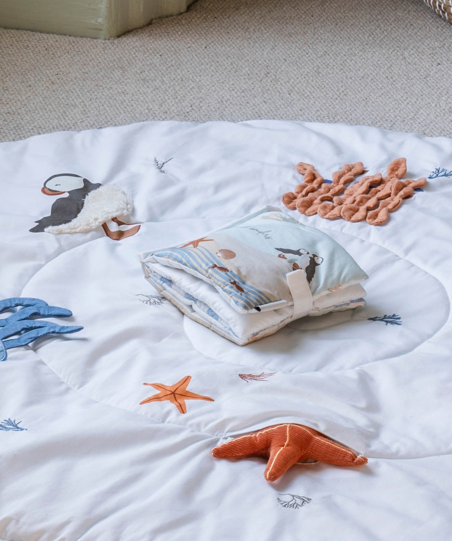 Baby Fabric Book - Coastline