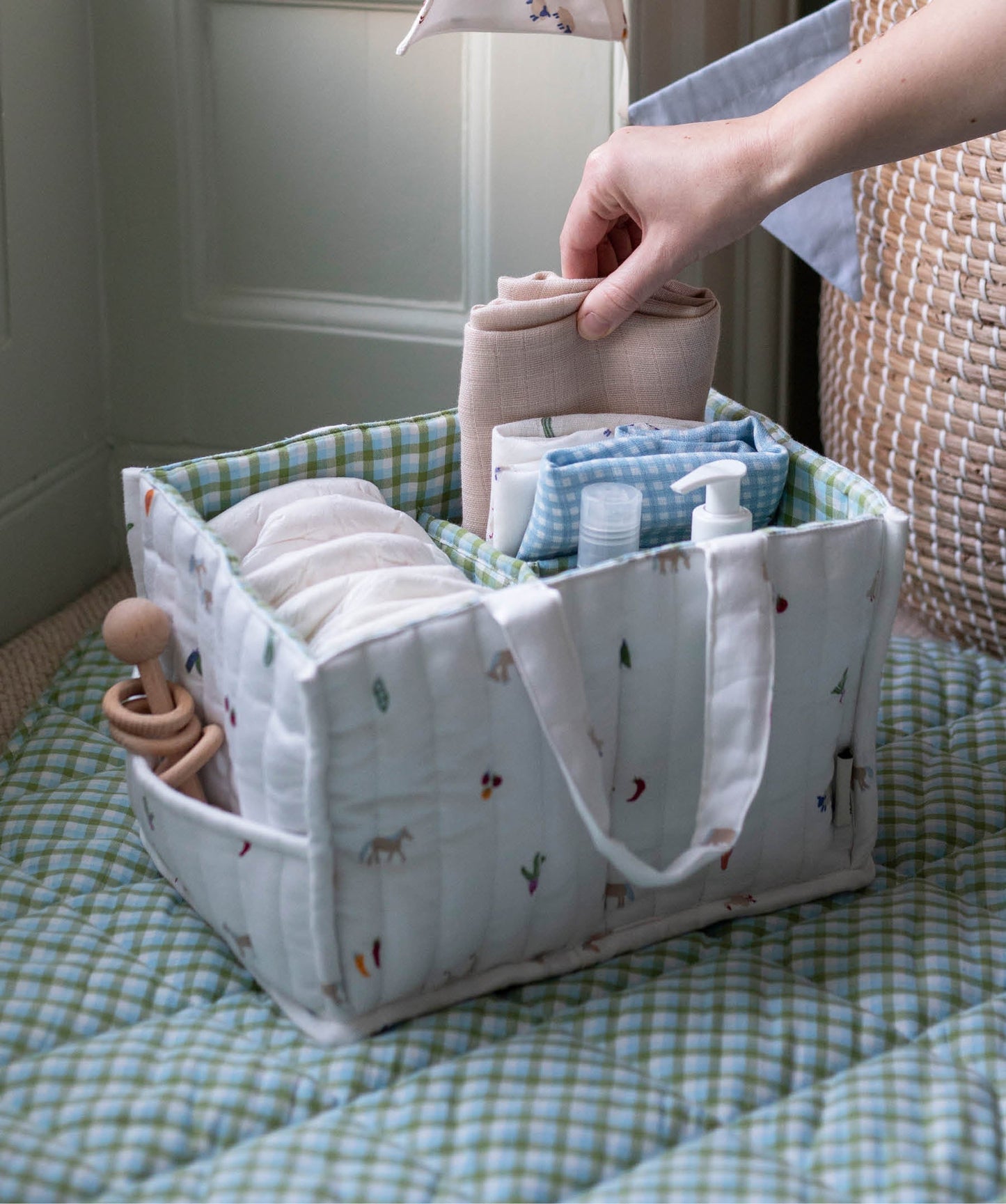 Nappy Caddy - Little Farm