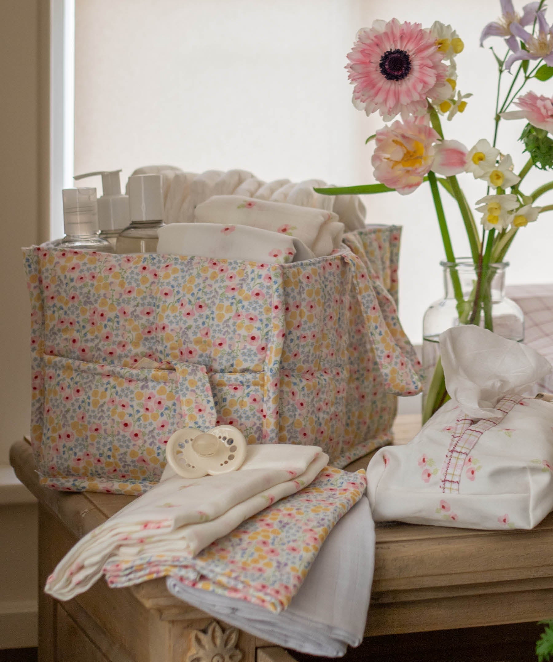 Nappy Caddy - Wildflower Garden