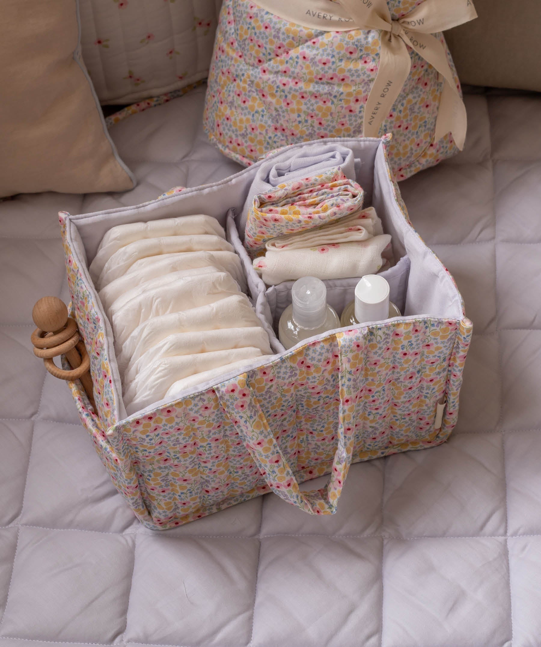 Nappy Caddy - Wildflower Garden
