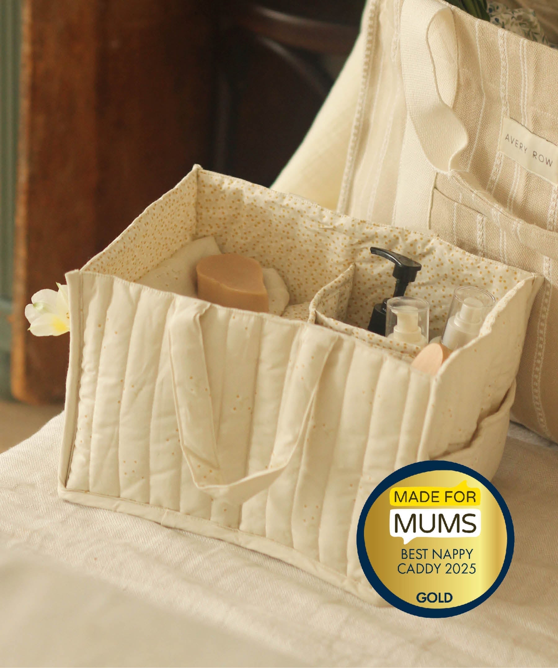 Nappy Caddy - Wild Chamomile