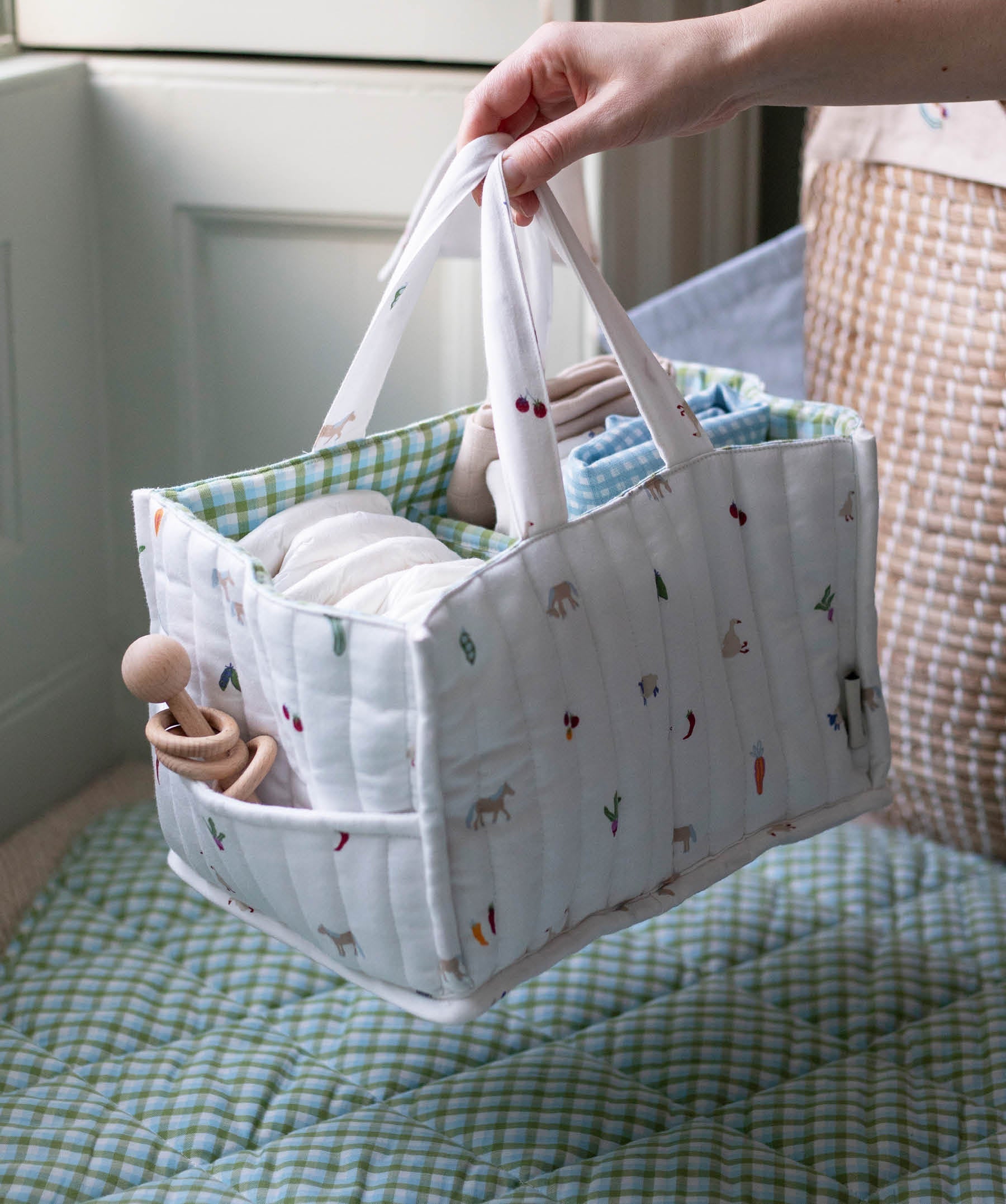 Nappy Caddy - Little Farm