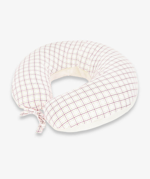 Nursing Pillow - Pink Check