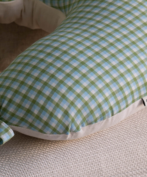 Nursing Pillow - Greenhouse Gingham