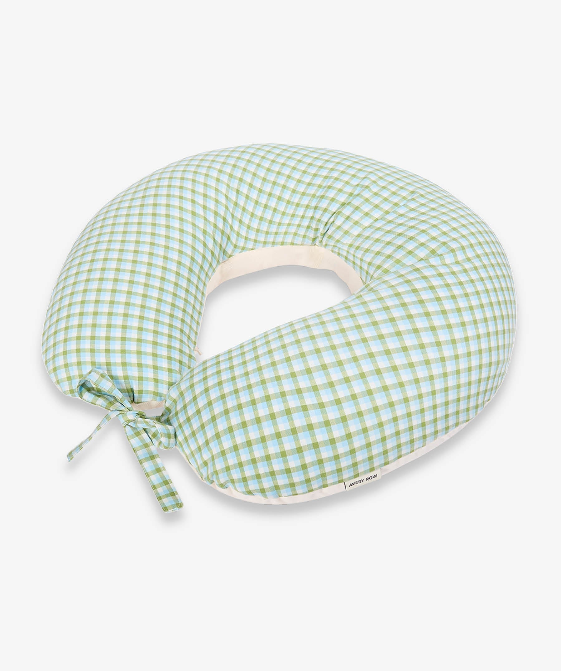 Nursing Pillow - Greenhouse Gingham