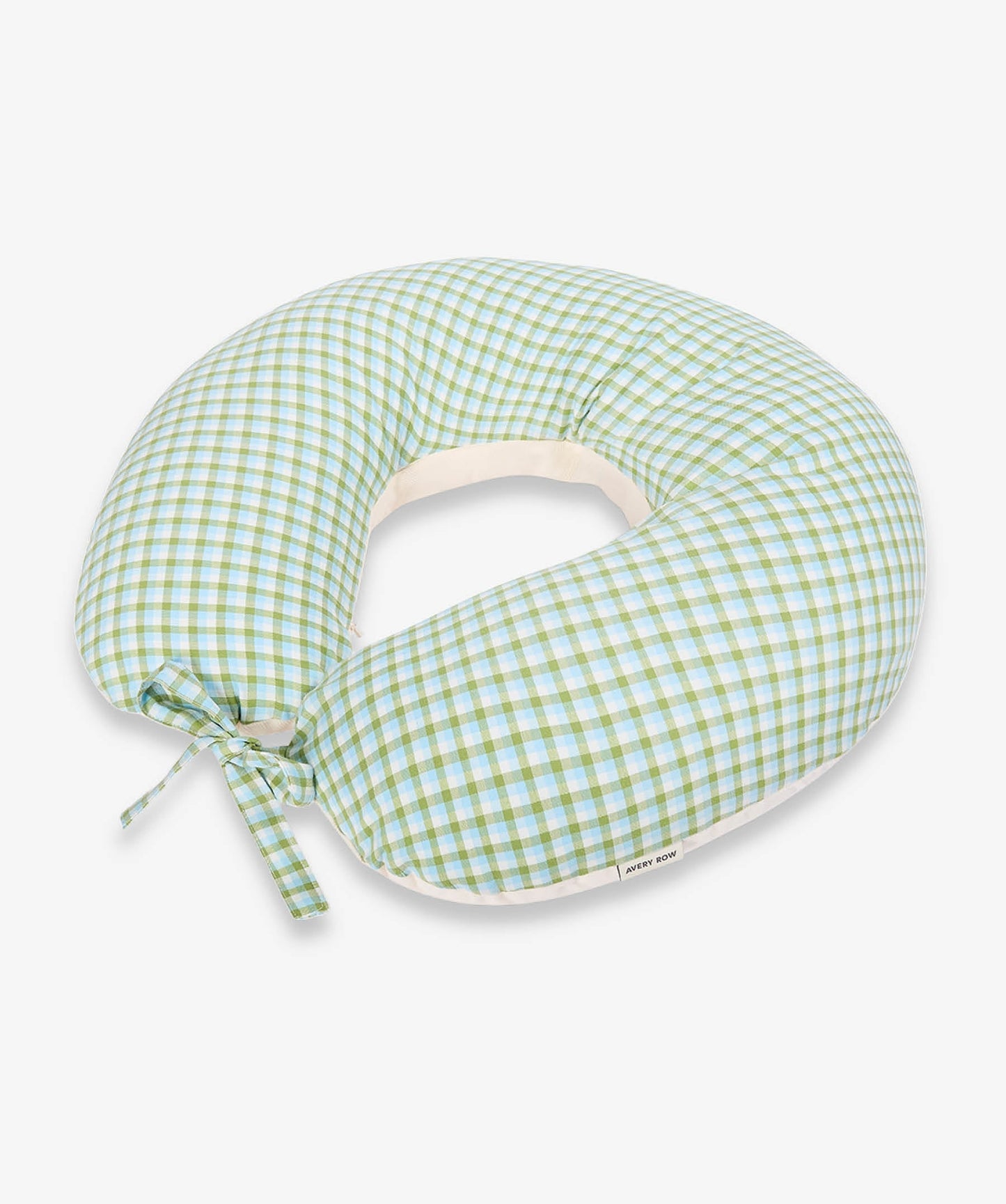 Nursing Pillow - Greenhouse Gingham