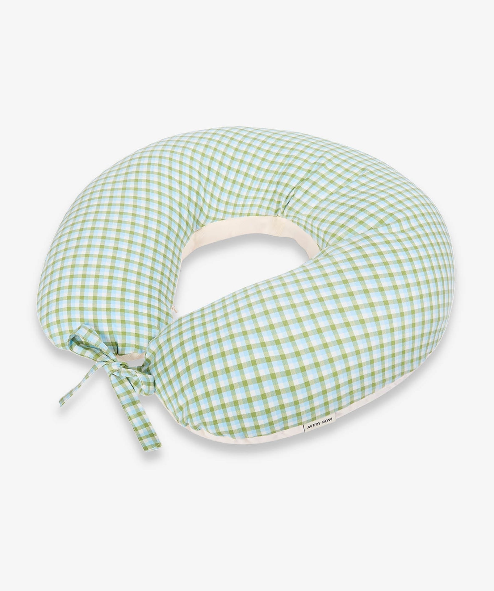 Nursing Pillow - Greenhouse Gingham