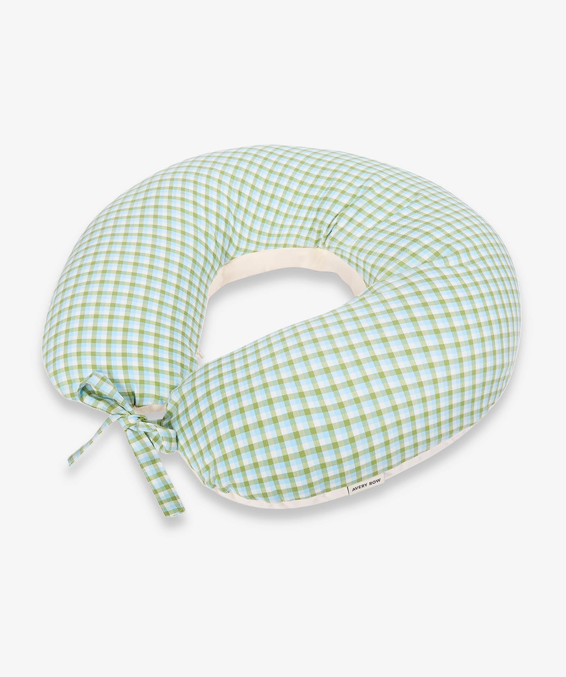 Nursing Pillow - Greenhouse Gingham
