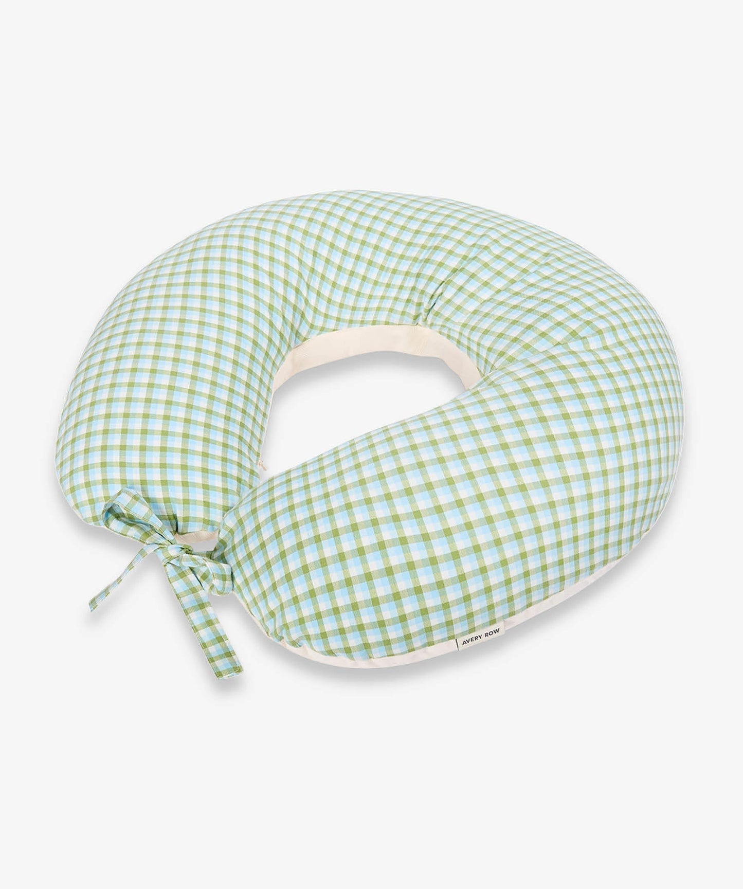 Nursing Pillow - Greenhouse Gingham