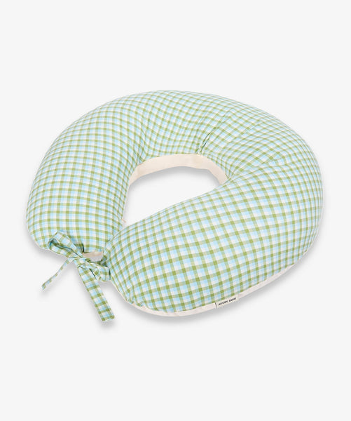 Nursing Pillow - Greenhouse Gingham