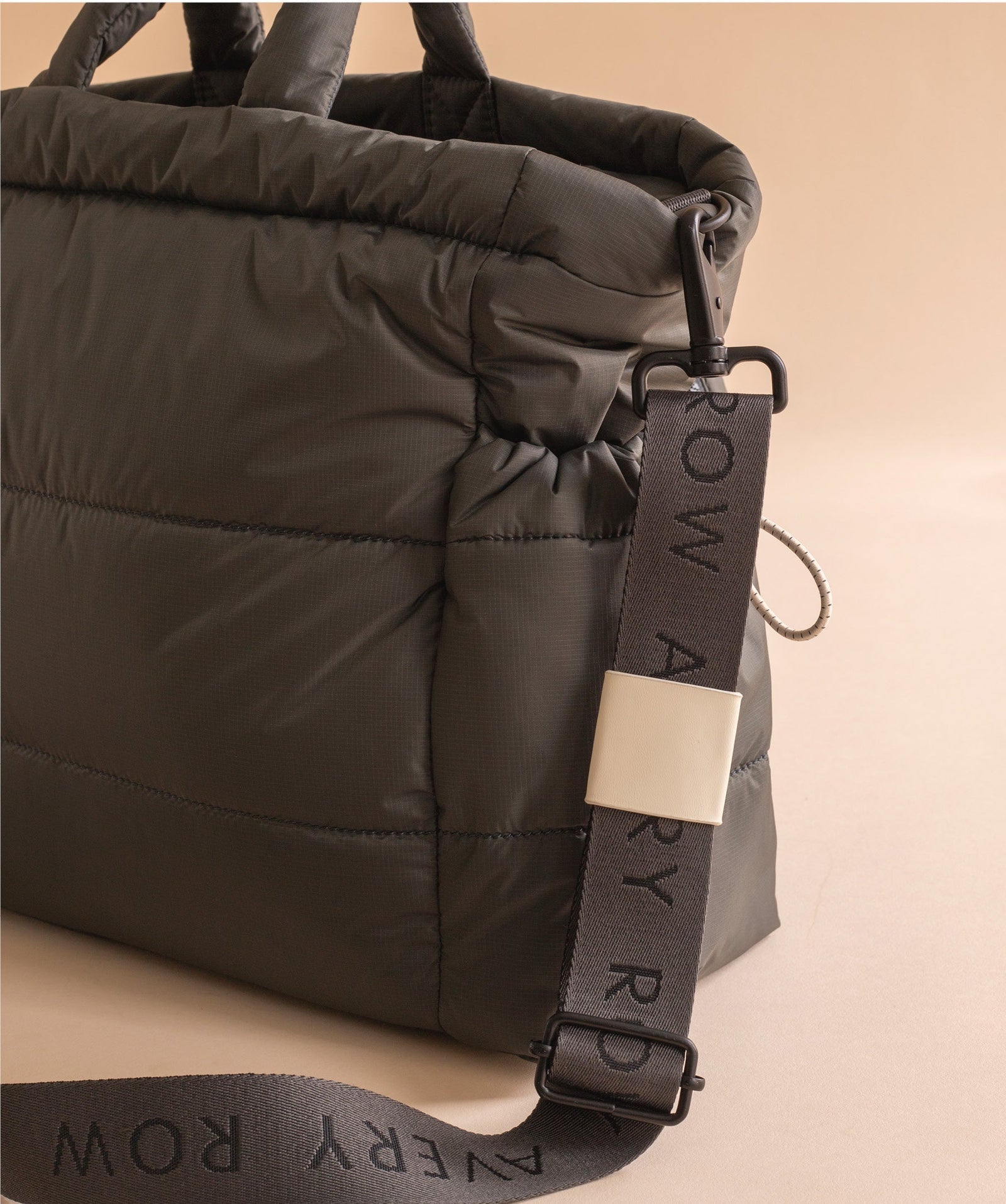 Baby Changing Tote Bag - Soft Black