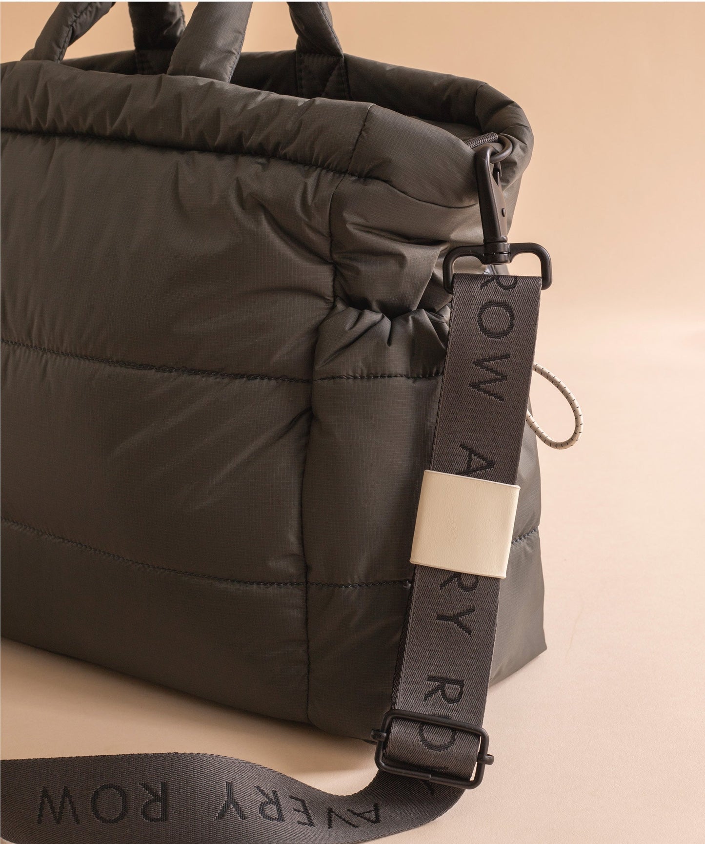 Baby Changing Tote Bag - Soft Black