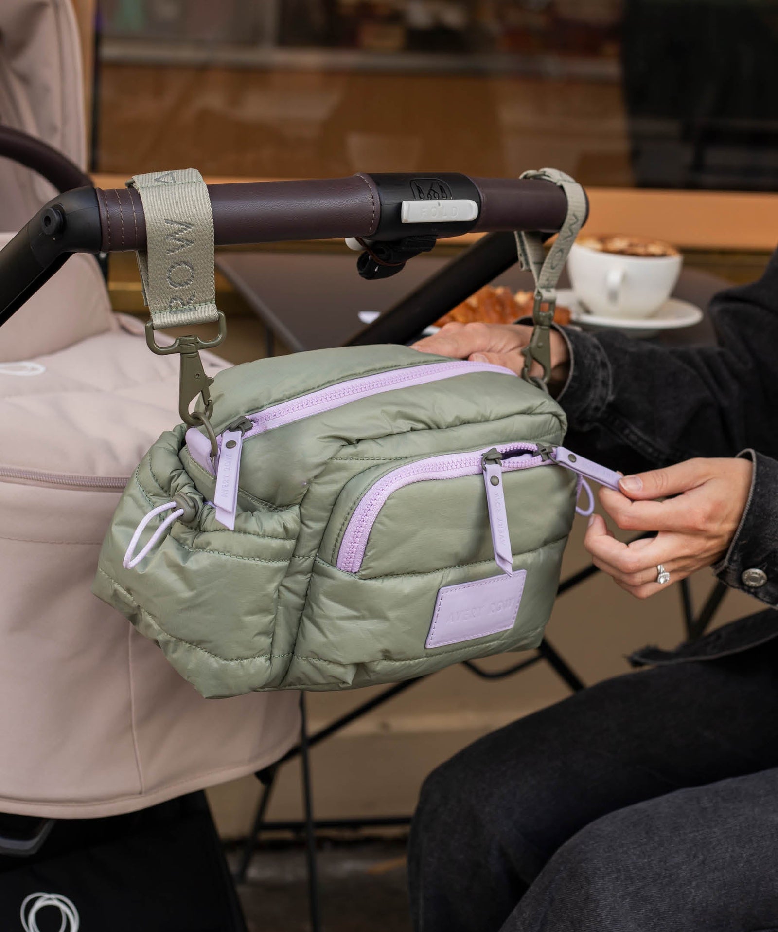 Pram Organiser Bag - Olive