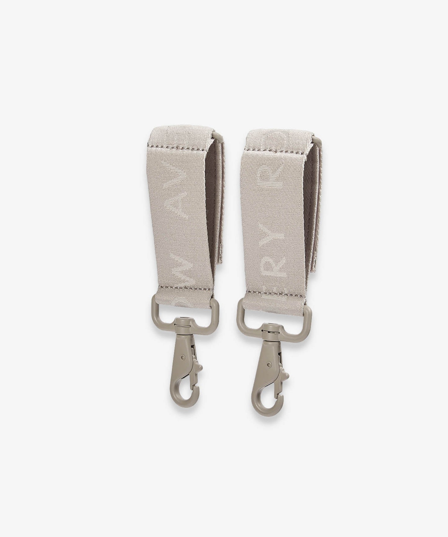 Logo Pram Bag Clips - Oyster