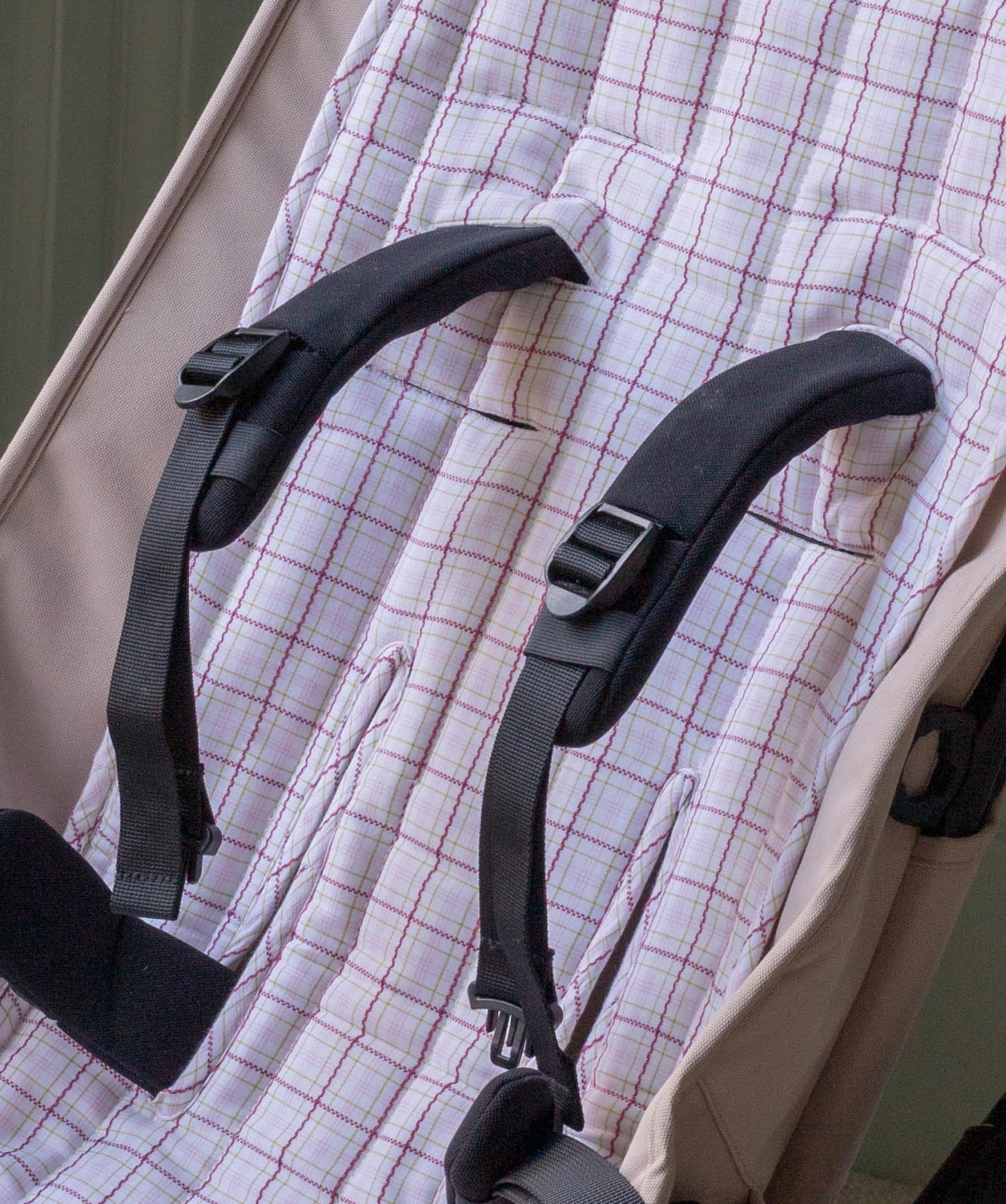 Pram Liner - Anemone / Pink Check