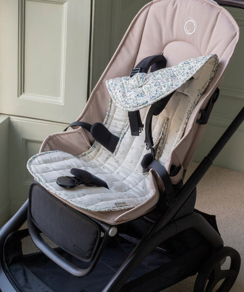 Pram Liner - Riverbank / Nettle Scatter