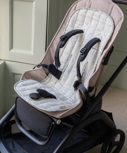Pram Liner - Riverbank / Nettle Scatter