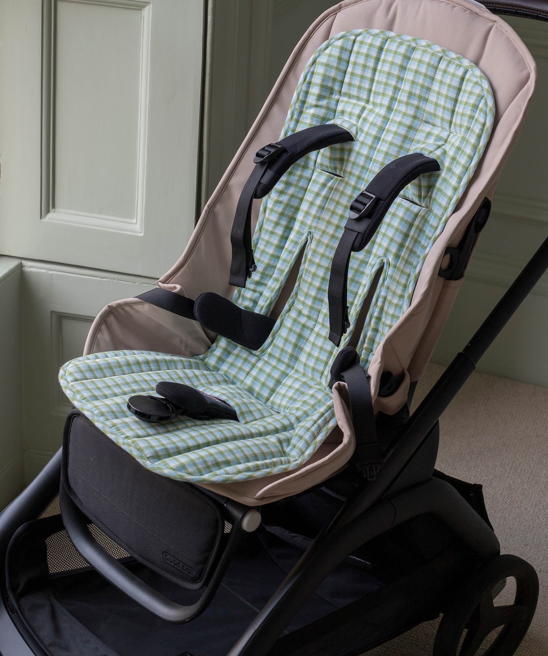 Pram Liner - Little Farm / Greenhouse Gingham
