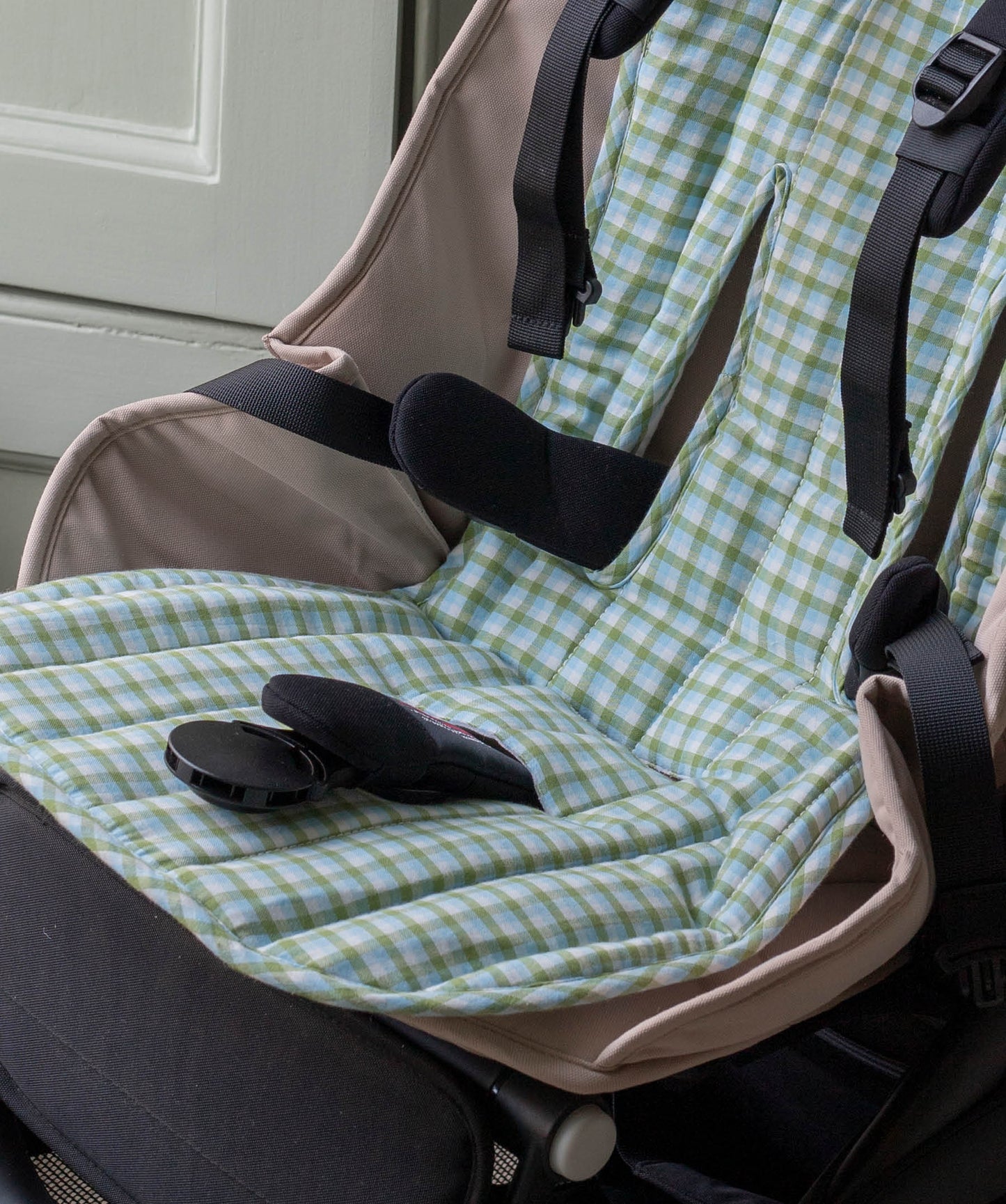 Pram Liner - Little Farm / Greenhouse Gingham