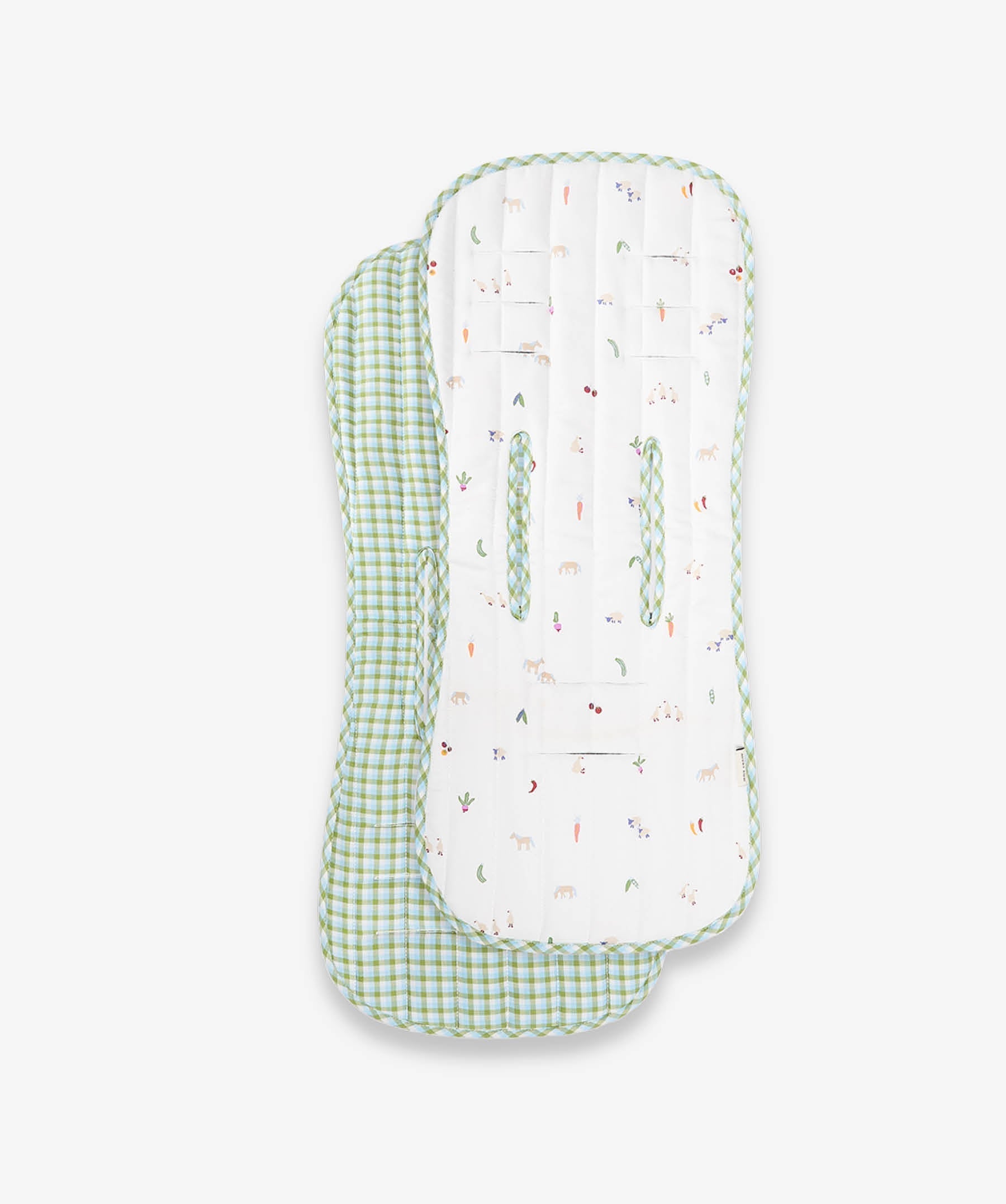 Pram Liner - Little Farm / Greenhouse Gingham