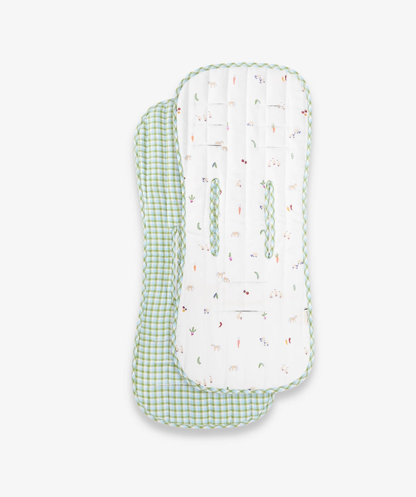Pram Liner - Little Farm / Greenhouse Gingham