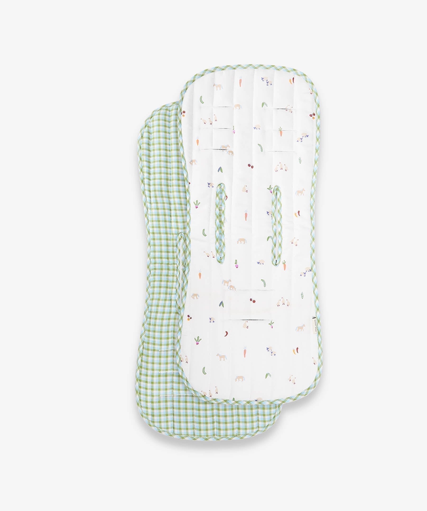 Pram Liner - Little Farm / Greenhouse Gingham