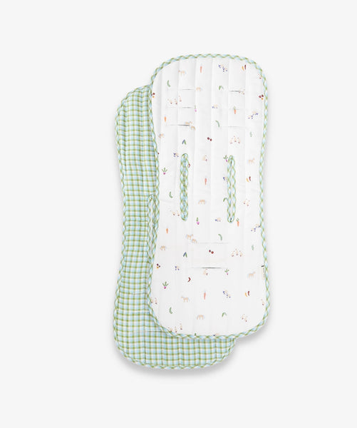 Pram Liner - Little Farm / Greenhouse Gingham