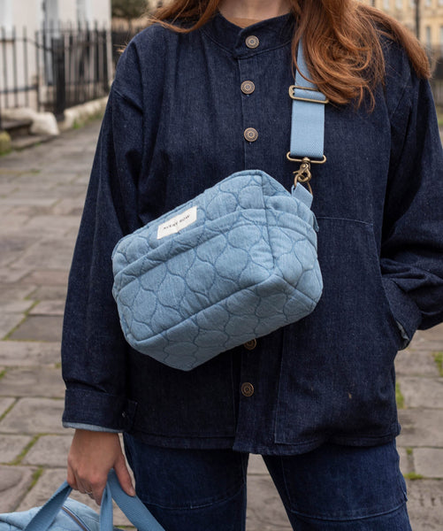 Pram Organiser Bag - Denim