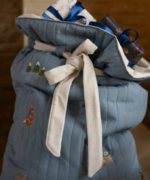 Christmas Present Sack - Owlet Friends
