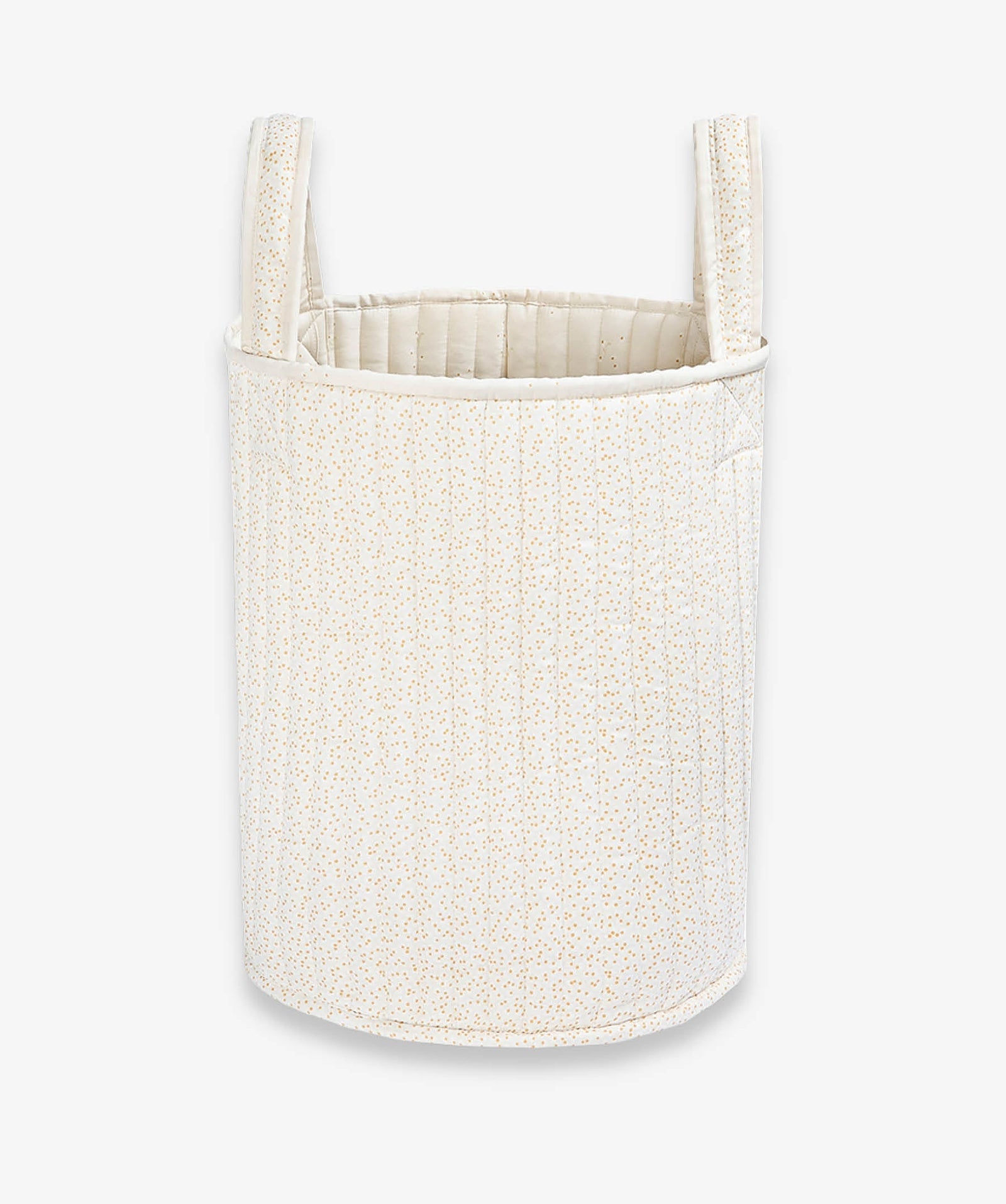 Large Quilted Storage Basket - Wild Chamomile / Daisy Meadow