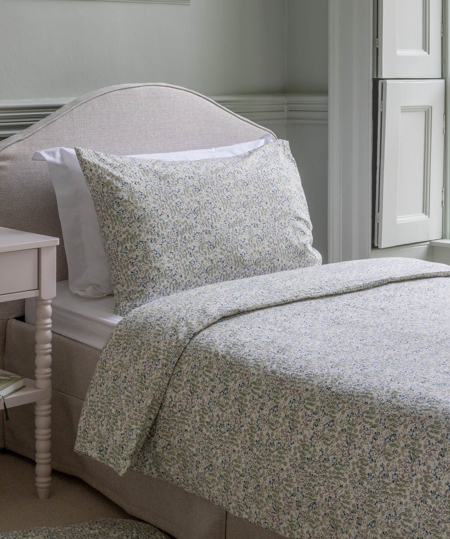 Organic Cotton Single Bedding Set - Riverbank
